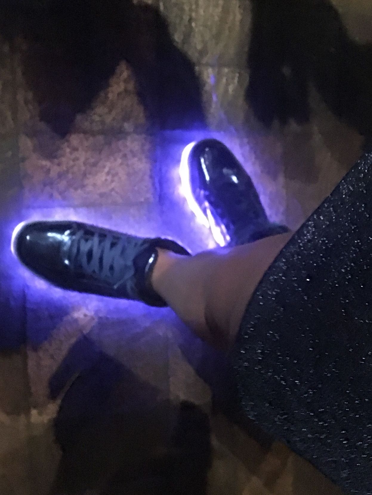 Eye poppin' sneakers